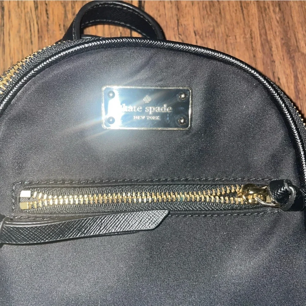 Kate Spade backpack black small backpack classic bag travel bag minimalist bag